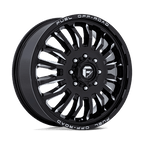 Fuel 1Pc D868 Arc Dually 20X8.25 +104 Gloss Black Milled