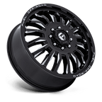 Fuel 1Pc D868 Arc Dually 20X8.25 +104 Gloss Black Milled
