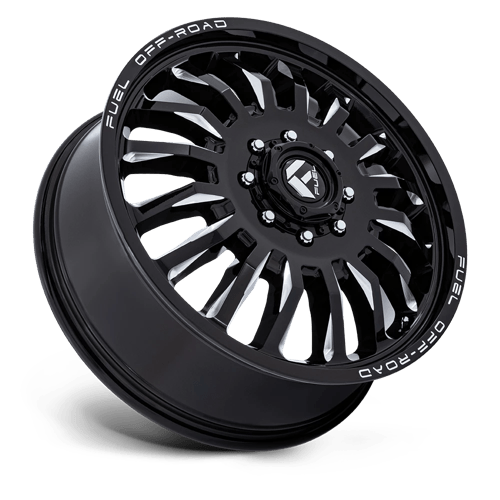 Fuel 1Pc D868 Arc Dually 22X8.25 -227 Gloss Black Milled