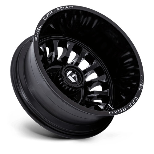 Fuel 1Pc D868 Arc Dually 22X8.25 -227 Gloss Black Milled