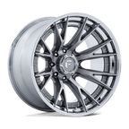 Fuel 1Pc Fc402 Catalyst 24X12 -44 Platinum W/ Chrome Lip