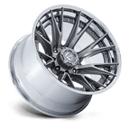 Fuel 1Pc Fc402 Catalyst 24X12 -44 Platinum W/ Chrome Lip