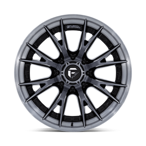 Fuel 1Pc Fc402 Catalyst 20X10 -18 Gloss Black Brushed Dark Tint