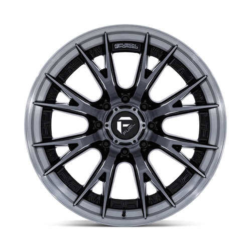 Fuel 1Pc Fc402 Catalyst 22X12 -44 Gloss Black Brushed Dark Tint