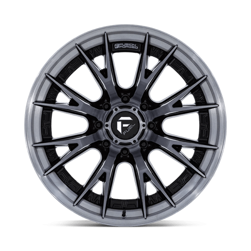 Fuel 1Pc Fc402 Catalyst 22X12 -44 Gloss Black Brushed Dark Tint