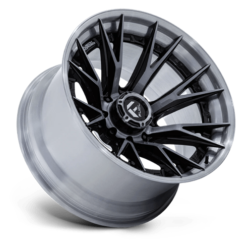 Fuel 1Pc Fc402 Catalyst 24X12 -44 Gloss Black Brushed Dark Tint
