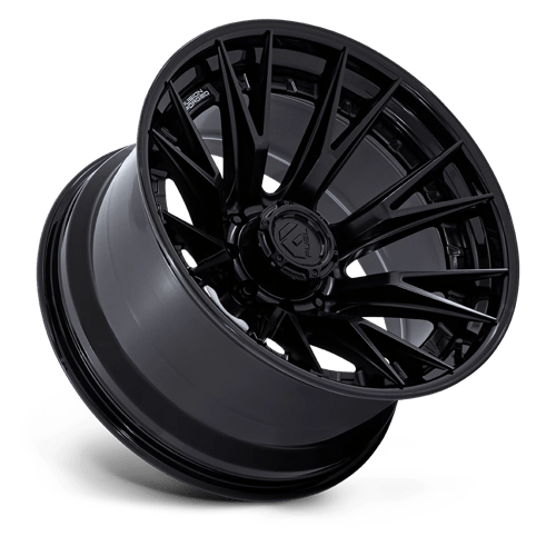Fuel 1Pc Fc402 Catalyst 22X12 -44 Matte Black W/ Gloss Black Lip