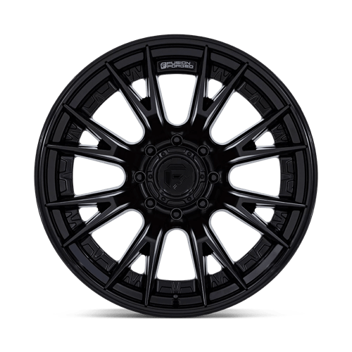 Fuel 1Pc Fc402 Catalyst 22X12 -44 Matte Black W/ Gloss Black Lip