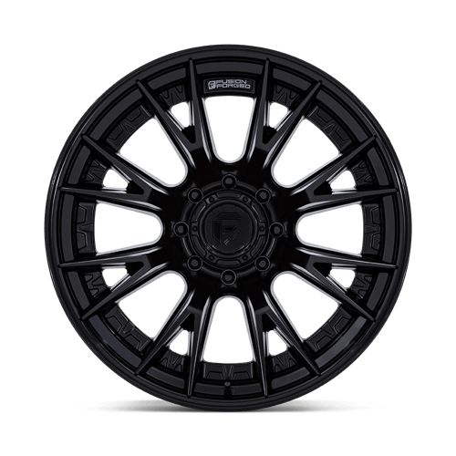 Fuel 1Pc Fc402 Catalyst 22X12 -44 Matte Black W/ Gloss Black Lip