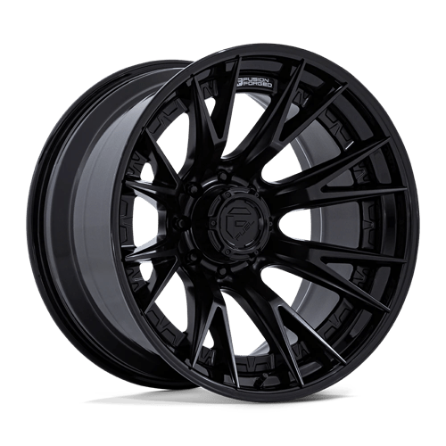 Fuel 1Pc Fc402 Catalyst 24X12 -44 Matte Black W/ Gloss Black Lip