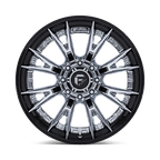 Fuel 1Pc Fc402 Catalyst 22X12 -44 Chrome W/ Gloss Black Lip