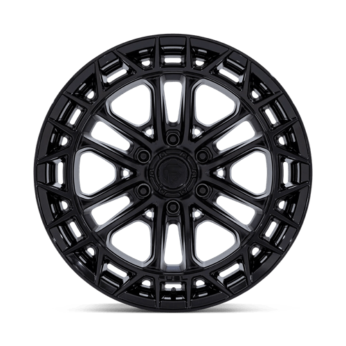 Fuel 1Pc Fc874 Celsius 20X9 +20 Matte Black W/ G-Blk Lip