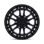 Fuel 1Pc Fc874 Celsius 20X10 -18 Matte Black W/ G-Blk Lip