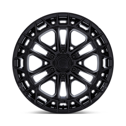 Fuel 1Pc Fc874 Celsius 20X9 +1 Matte Black W/ G-Blk Lip