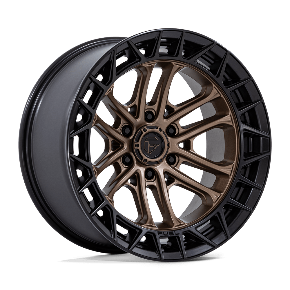 Fuel 1Pc Fc874 Celsius 20X9 +20 Matte Bronze W/ M-Blk Lip
