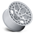 Fuel 1Pc Fc873 Charger 22X9.5 +18 Gloss Silver W/ Machined Face