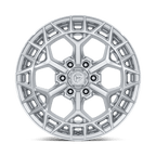 Fuel 1Pc Fc873 Charger 17X9 -12 Gloss Silver W/ Machined Face