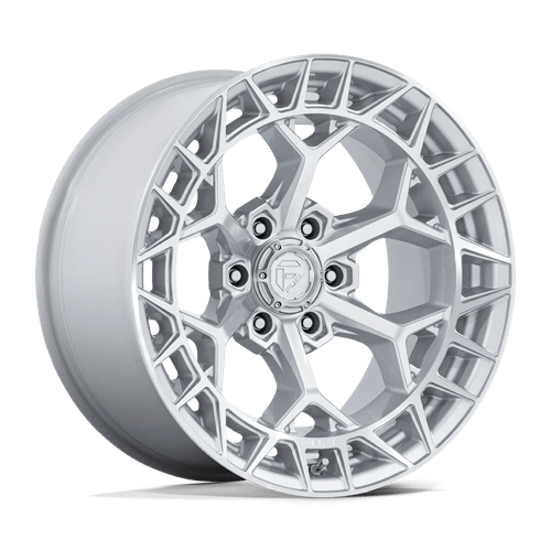 Fuel 1Pc Fc873 Charger 17X9 +1 Gloss Silver W/ Machined Face
