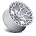 Fuel 1Pc Fc873 Charger 20X10 -18 Gloss Silver W/ Machined Face