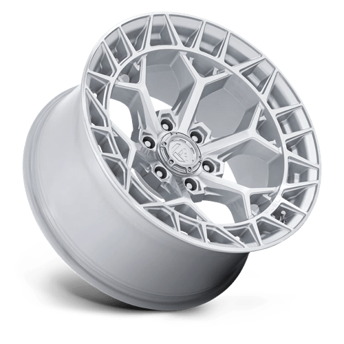 Fuel 1Pc Fc873 Charger 22X9.5 +18 Gloss Silver W/ Machined Face