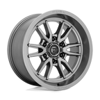 Fuel 1Pc D789 Clash 17X9 +1 Gunmetal