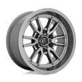 Fuel 1Pc D789 Clash 17X9 -12 Gunmetal