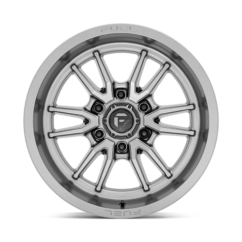 Fuel 1Pc D789 Clash 17X9 -12 Gunmetal