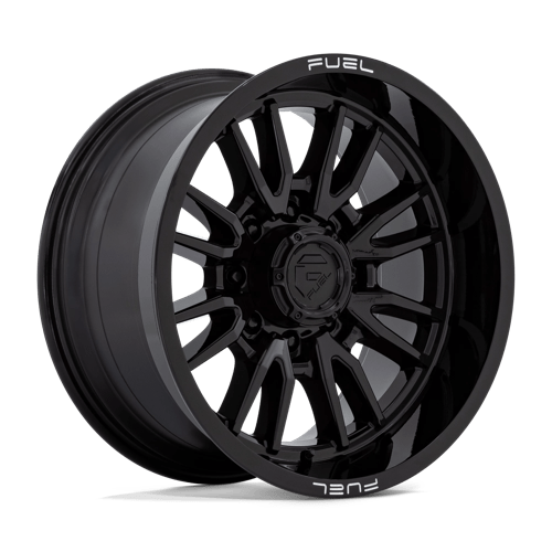 Fuel 1Pc D760 Clash 20X10 -18 Gloss Black