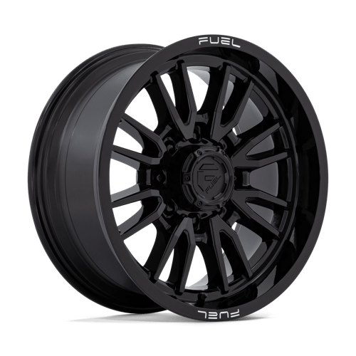 Fuel 1Pc D760 Clash 20X9 +1 Gloss Black