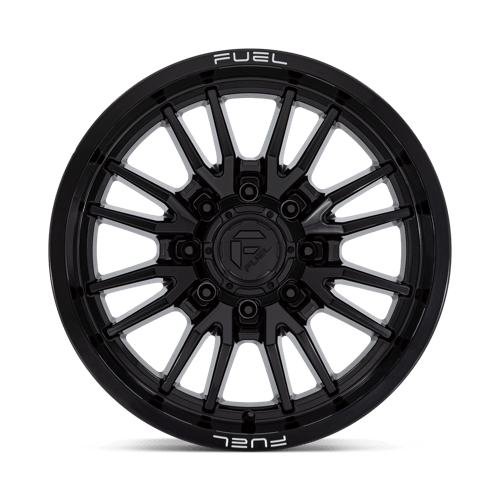 Fuel 1Pc D760 Clash 20X9 +1 Gloss Black