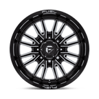 Fuel 1Pc D761 Clash 20X10 -18 Gloss Black Milled