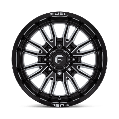 Fuel 1Pc D761 Clash 20X10 -18 Gloss Black Milled