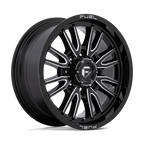 Fuel 1Pc D761 Clash 20X9 +20 Gloss Black Milled