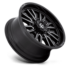 Fuel 1Pc D761 Clash 20X9 +20 Gloss Black Milled