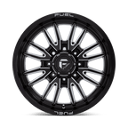 Fuel 1Pc D761 Clash 20X9 +1 Gloss Black Milled