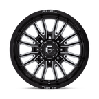 Fuel 1Pc D761 Clash 20X9 +1 Gloss Black Milled