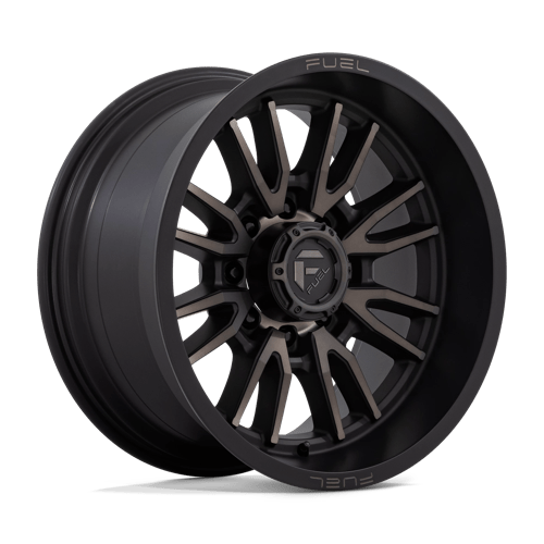Fuel 1Pc D762 Clash 20X10 -18 Matte Black Double Dark Tint