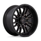 Fuel 1Pc D762 Clash 20X10 -18 Matte Black Double Dark Tint