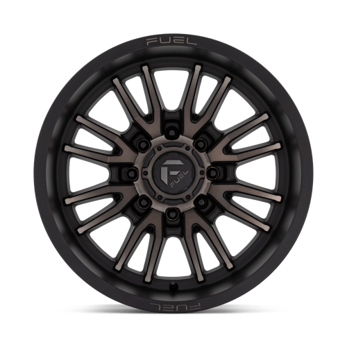 Fuel 1Pc D762 Clash 20X10 -18 Matte Black Double Dark Tint