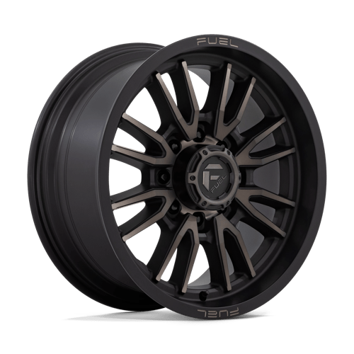 Fuel 1Pc D762 Clash 20X9 +20 Matte Black Double Dark Tint