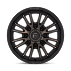 Fuel 1Pc D762 Clash 20X9 +20 Matte Black Double Dark Tint