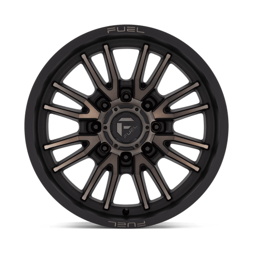 Fuel 1Pc D762 Clash 20X9 +20 Matte Black Double Dark Tint