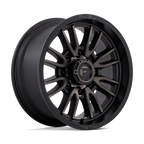 Fuel 1Pc D762 Clash 20X9 +1 Matte Black Double Dark Tint