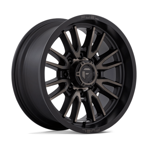 Fuel 1Pc D762 Clash 20X9 +1 Matte Black Double Dark Tint