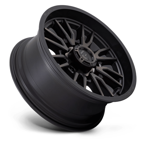 Fuel 1Pc D762 Clash 20X9 +1 Matte Black Double Dark Tint