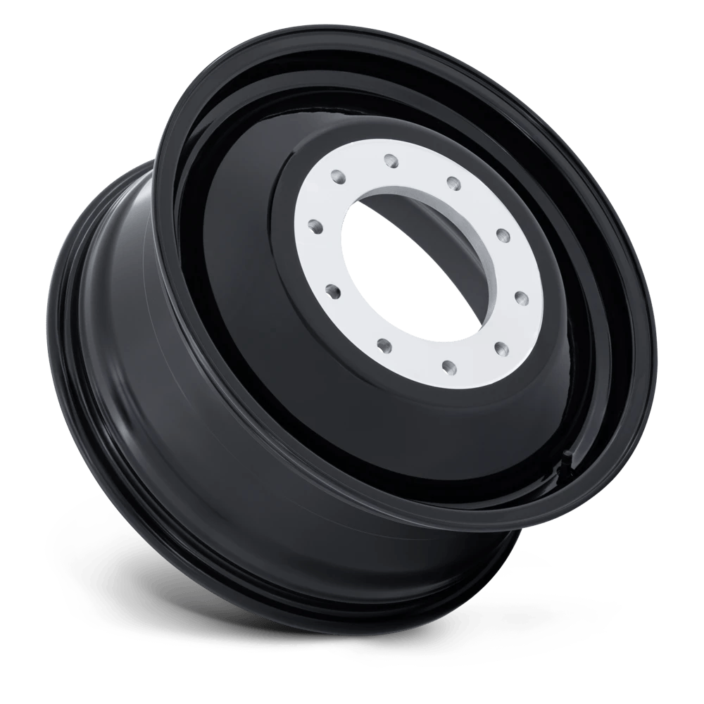 Fuel 1Pc D503 Dually Inner 24X8.25 +118 Gloss Black