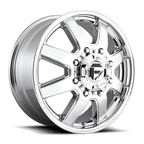 Fuel 1Pc D536 Maverick 20X8.25 +122 Chrome Plated