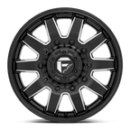 Fuel 1Pc D538 Maverick 20X8.25 +105 Matte Black Milled