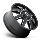 Fuel 1Pc D538 Maverick 22X8.25 +105 Matte Black Milled