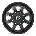 Fuel 1Pc D538 Maverick 22X8.25 +105 Matte Black Milled
